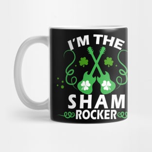 I'm the Sham Rocker Rock Guitars with Shamrocks Mug